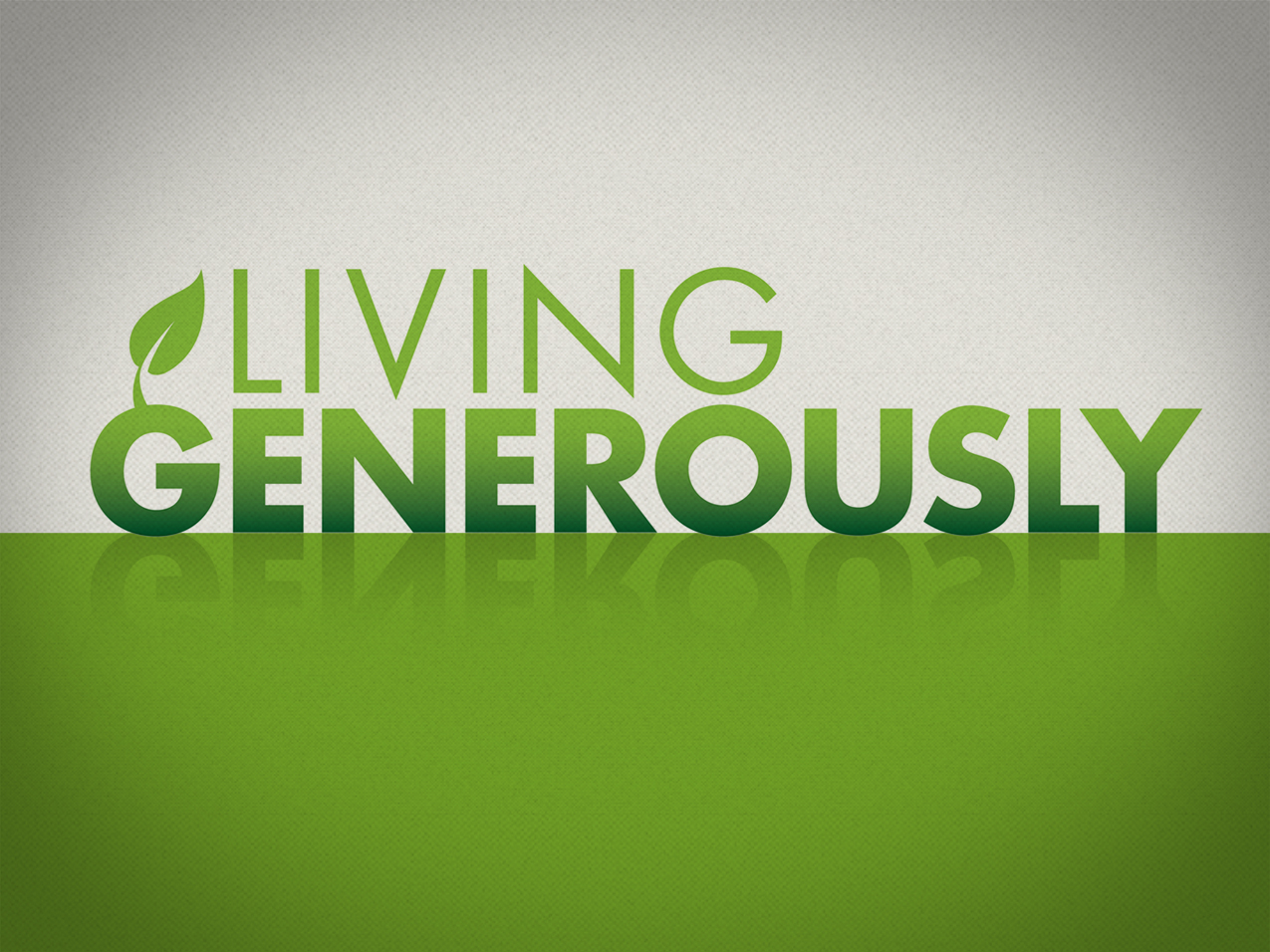 Living Generously (IND)