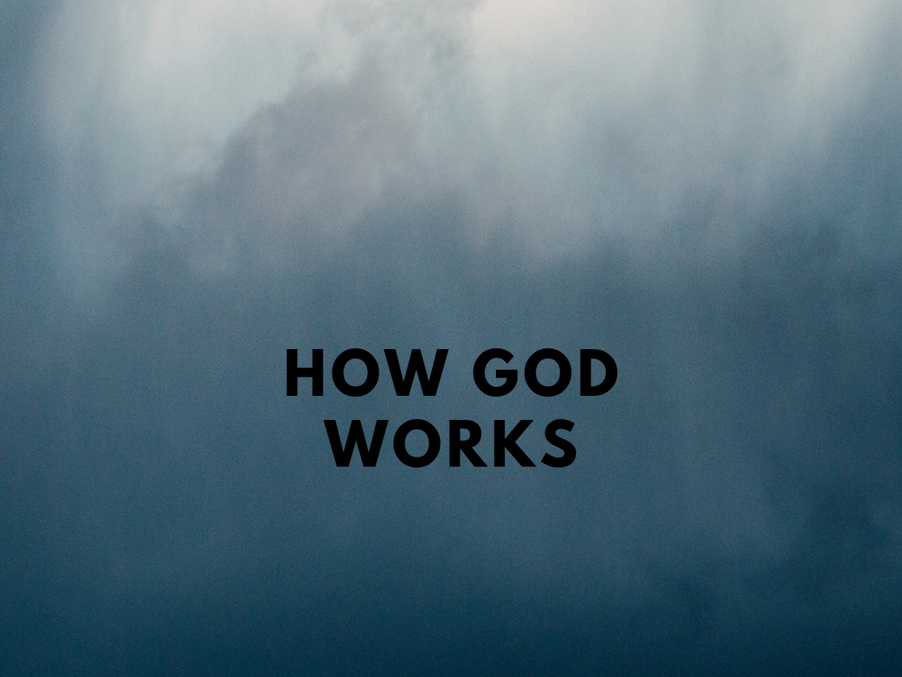 Bagaimana Allah Bekerja