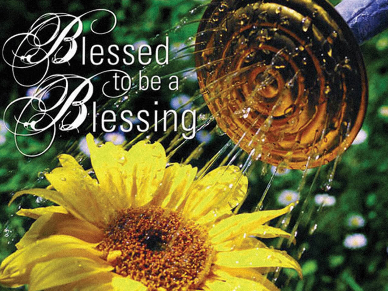 نُبَارك لكي نكون بَركة